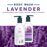 Thumbnail for JASON Lavender Calming Body Wash, For a Gentle Feeling Clean, 30 Fluid Ounces