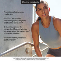 Thumbnail for THORNE - Basic B-Complex - Tissue-Ready Vitamin B Complex Supplement with Choline - Supports Cellular Energy Production, Brain Health & Red Blood Cell Formation* - Gluten-Free - 60 Servings