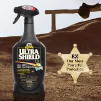Thumbnail for Absorbine UltraShield EX 32oz Sprayer Insecticide, Kills & Repels Flies, Mosquitoes, Ticks, Fleas, Lice, Use on Horses, Dogs, Premises