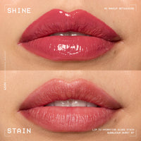 Thumbnail for NYX PROFESSIONAL MAKEUP Lip IV Hydrating Glossy Lip Stain with 12HR Hydration - Bubblegum Burst (Pink)