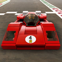 Thumbnail for LEGO Speed Champions 1970 Ferrari 512 M 76906 Building Set - Sports Red Race Car Toy, Collectible Model Building Set with Racing Driver Minifigure, Gift for Grandchildren, Boys, Girls and Kids Ages 8+