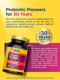 Thumbnail for Renew Life Ultimate Flora Probiotics for Women 50+ 70 Billion CFU Delayed Release Vegan Capsules | Vaginal | Digestive Health | Immune Health | Dairy Free | 30 Count