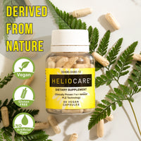 Thumbnail for Heliocare Skin Care Dietary Supplement: 240mg Polypodium Leucotomos Extract Pills - Antioxidant Rich Formula with Fernblock and PLE Technology - 60 Veggie Capsules