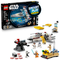 Thumbnail for LEGO Star Wars SMART Play: Luke’s Red Five X-Wing Interactive Building Toy - All-in-One Set - Reacts to How You Move and Play with a SMART Brick - Gift for Boys, Girls, Kids Ages 6+ - 75423
