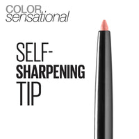 Thumbnail for Maybelline Color Sensational Shaping Lip Liner with Self-Sharpening Tip, Purely Nude, Nude, 1 Count