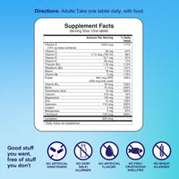Thumbnail for One A Day Men’s Multivitamin Daily Essentials, Multivitamin for Men Tablet, Supports Healthy Muscle Function, Physical Energy, and Immune Health with Vitamin B12, Vitamin C, and Zinc, 150 Count