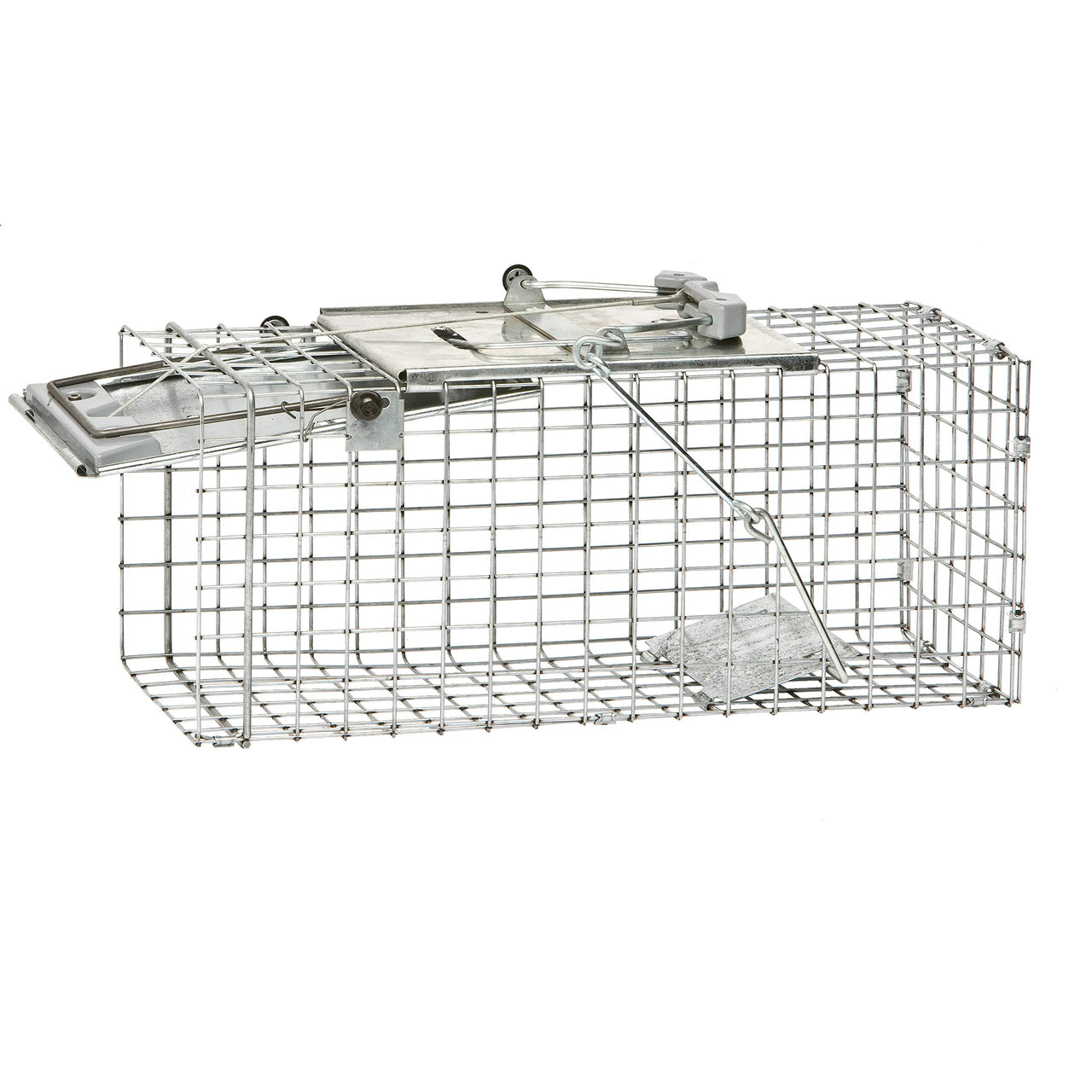 Havahart Easy-Set Catch and Release Small 1-Door Humane Live Animal Trap for Squirrels, Rabbits, Skunks, and Other Small Animals - 1083