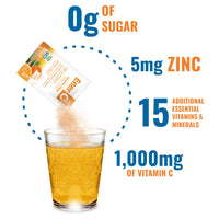 Thumbnail for Ener-C Sugar Free Multivitamin Drink Mix - Vitamin Powder for Water, Electrolytes Powder No Sugar, Hydration Boost Packets, Zero Sugar, Vitamin C & B12 Supplement Liquid Mix - Orange, 30 Count
