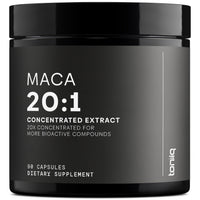 Thumbnail for Toniiq Maca Root - Ultra High Potency 20:1 Extract - Black, Red and Yellow Maca Complex - Single Origin, Wildcrafted & Highly Concentrated - Third-Party Lab Tested - 90 Capsules