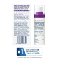 Thumbnail for CeraVe Anti Aging Retinol Serum For Face, Encapsulated Retinol With Hyaluronic Acid, Niacinamide & Ceramides, Smooths Wrinkles & Fine Lines, Gentle Skin Brightening Serum, Fragrance Free, 1 Oz