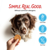 Thumbnail for Farmland Traditions Dogs Love Chicken Jerky Dog Treats with Only 3 Ingredients and No Fillers, 6 Ounce Bag