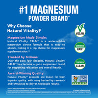 Thumbnail for Natural Vitality Vitamin Calm Rspbry Lemon, 16 oz