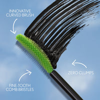 Thumbnail for COVERGIRL Clump Crusher Waterproof Mascara, 20X More Volume, Double Sided Brush, Long-Lasting Wear - 830 Black Waterproof (Pack of 1)