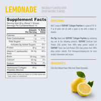 Thumbnail for Isopure Collagen Peptides Powder, Promotes Hair, Nail, Skin and Joint Health, with Vitamin C and Biotin, Lemonade, 20g Collagen Peptides Per Serving, 11.36 Oz, 14 Servings (Packaging May Vary)