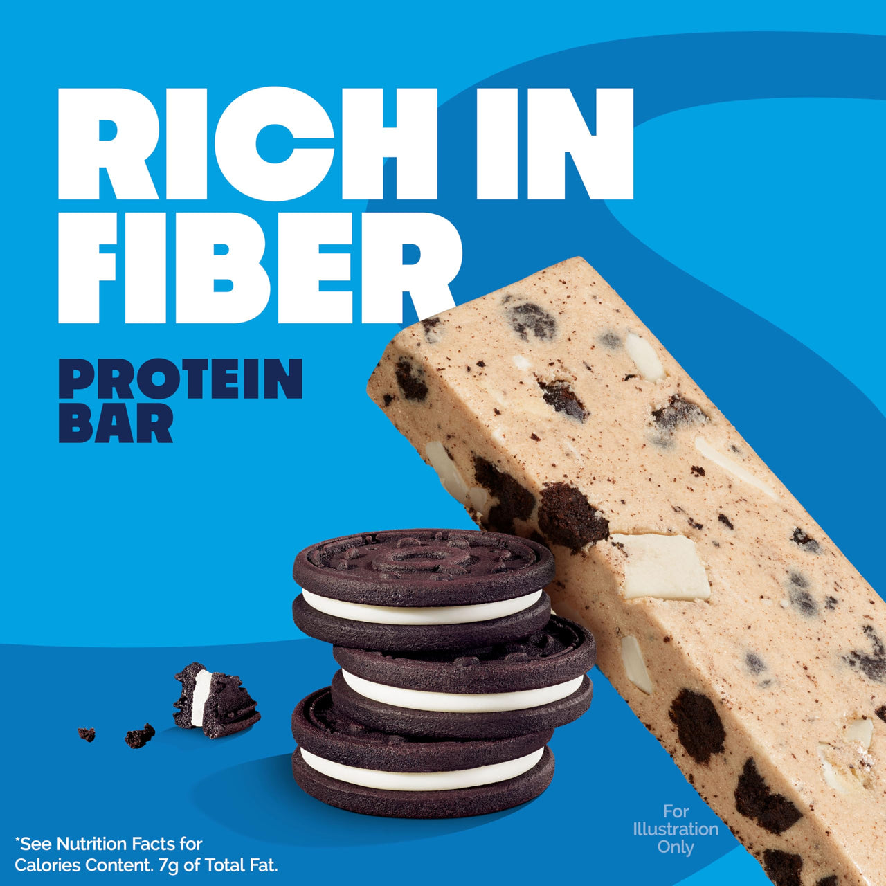 Quest Nutrition Cookies & Cream Protein Bars, 21g Protein, 4g Net Carbs, 1g Sugar, High Fiber, Gluten Free, Keto Friendly, 4 Count