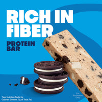 Thumbnail for Quest Nutrition Cookies & Cream Protein Bars, 21g Protein, 4g Net Carbs, 1g Sugar, High Fiber, Gluten Free, Keto Friendly, 4 Count