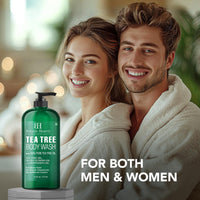 Thumbnail for Botanic Hearth Tea Tree Body Wash -16 fl oz- All-Natural Antifungal & Odor-Control Shower Gel for Acne, Athlete’s Foot, Ringworm, Jock Itch & Healthy Skin,Sulfate & Paraben Free, for Men and Women