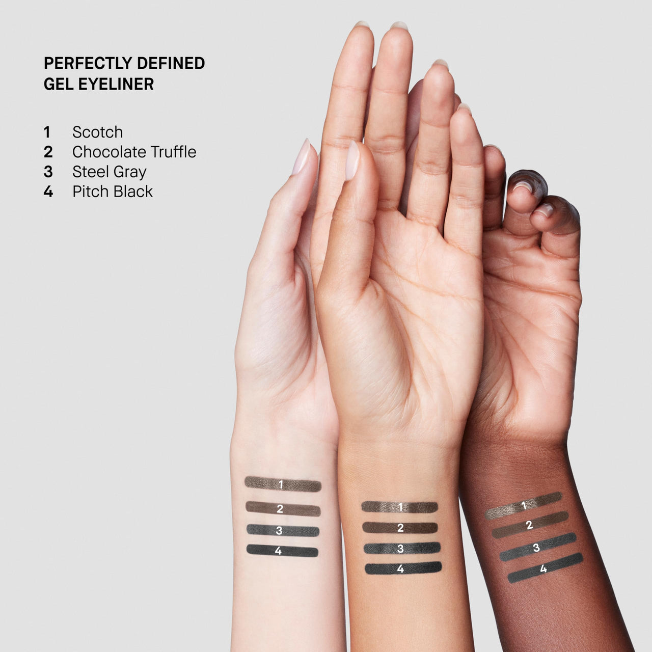 Bobbi Brown Perfectly Defined Gel Eyeliner | Richly Pigmented Color and Creamy Precision Lining, 0.012 Ounce, Chocolate Truffle