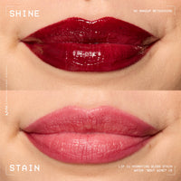Thumbnail for NYX PROFESSIONAL MAKEUP Lip IV Hydrating Glossy Lip Stain with 12HR Hydration - Water Bout Wine (Red)