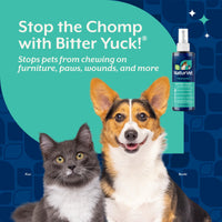 Thumbnail for NaturVet Bitter Yuck! No Chew Spray for Dogs, Cats, and Horses Pet Training Spray, Liquid, Made in The USA, 8 Ounce