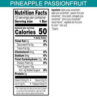 Thumbnail for Pure Organic, Layered Fruit Bars, Pineapple Passionfruit, Gluten Free and Vegan Fruit Snacks, 6.2oz Box (12 Count)
