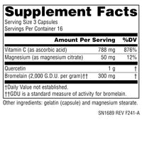 Thumbnail for Source Naturals Activated Quercetin, Bioflavanoid Complex, for Seasonal & Immune Support* - 50 Capsules