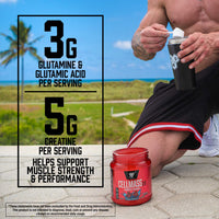 Thumbnail for BSN CELLMASS 2.0 Post Workout Recovery with BCAA, Creatine, & Glutamine - Keto Friendly - Arctic Berry, (25 Servings) (1048058)