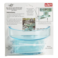 Thumbnail for Lixit Quick Lock Bird Cage Bath for Lovebirds, Canaries, Finches, Parakeets, and Cockatiels and Other Small to Medium Feathered Friends (Pack of 1)