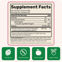 Thumbnail for Fungies Tremella Mushroom Gummies, Mixed Strawberry & Lemon Flavor - Mushroom Herbal Supplement Gummy for Adults Supports Collagen Synthesis, Healthy Skin & Healthy Aging - Beauty Gummies 60 Servings