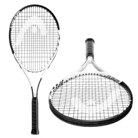 Thumbnail for HEAD Geo Speed Adult Tennis Racket - Pre-Strung Head Light Balance 27.5 Inch Racquet - 4 3/8 In Grip, Black/White