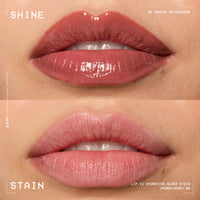 Thumbnail for NYX PROFESSIONAL MAKEUP Lip IV Hydrating Glossy Lip Stain with 12HR Hydration - Hydra Honey (Brown)