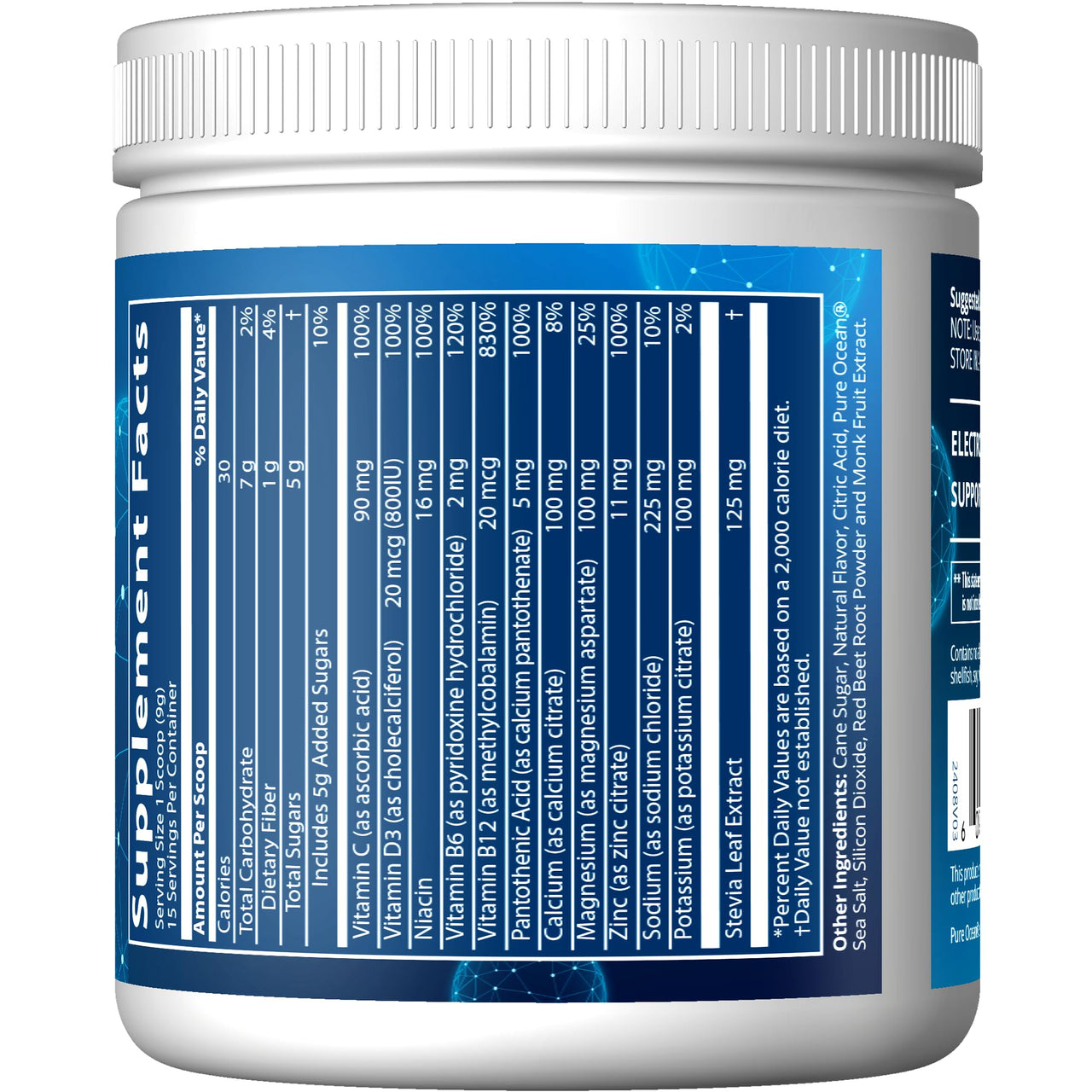 MRM Nutrition Hydration+ Electrolyte Powder Drink Mix - Cellular Hydration Support with Vitamins & Electrolytes, Vegan, Gluten-Free, Electrolyte Boost for Workouts - 15 Servings, Orange Mango Flavor