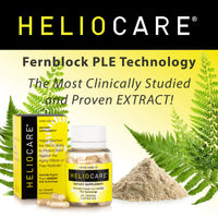 Thumbnail for Heliocare Skin Care Dietary Supplement: 240mg Polypodium Leucotomos Extract Pills - Antioxidant Rich Formula with Fernblock and PLE Technology - 60 Veggie Capsules