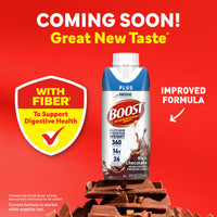 Thumbnail for BOOST Plus Nutritional Drink, Rich Chocolate, 8 fl oz (Pack of 24)