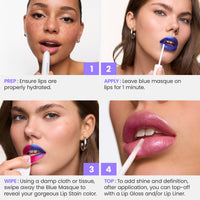 Thumbnail for Wonderskin Wonder Blading All Day Lip Stain Peel Off Masque - Long Lasting, Waterproof and Transfer Proof Nude Lip Tint, Matte Finish Peel Off Lip Stain (Whimsical Masque)