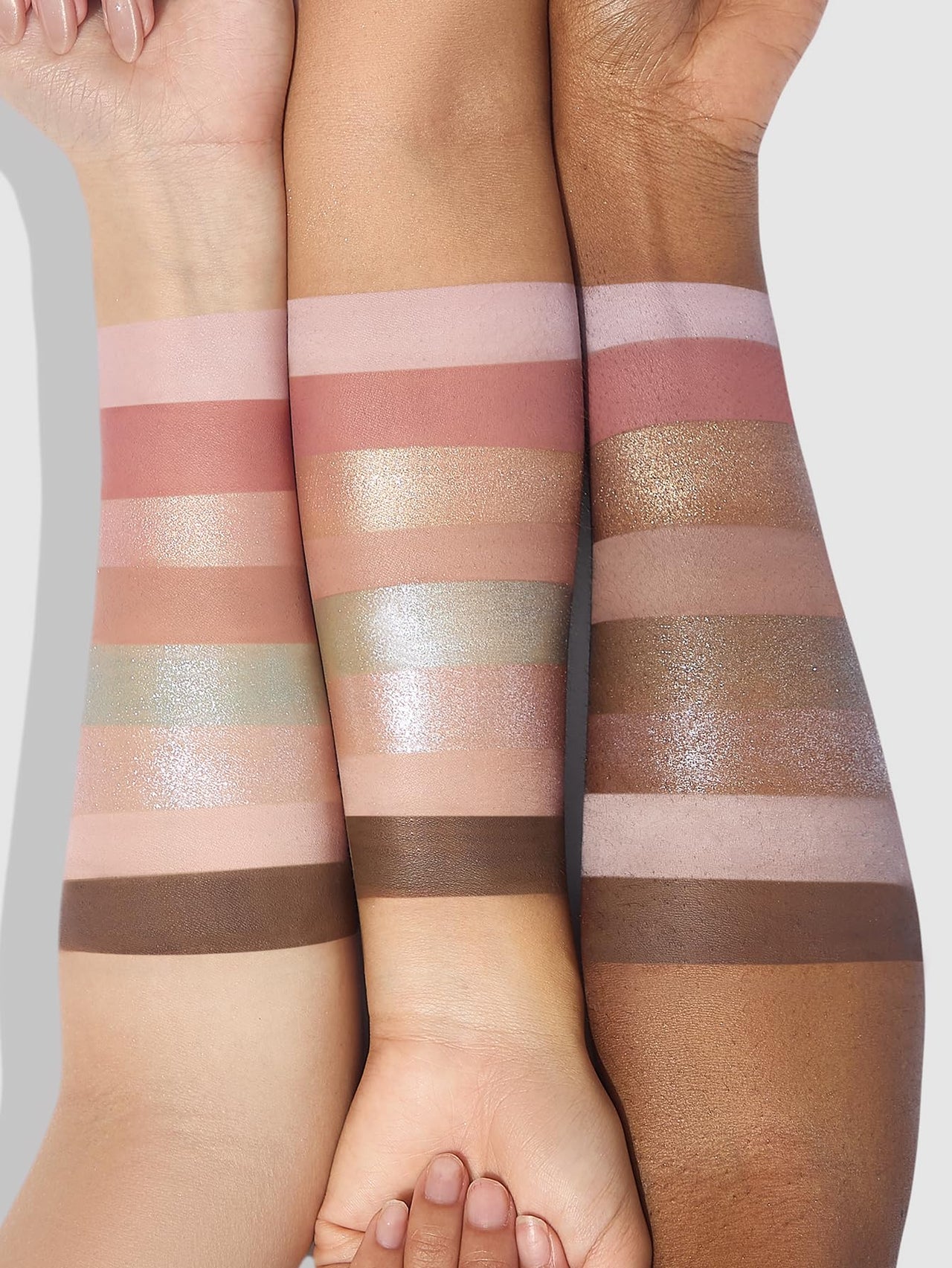 SHEGLAM Sparkle Splash Palette 8 Color Soft Matte Shimmer Glitter Pigment Pallete