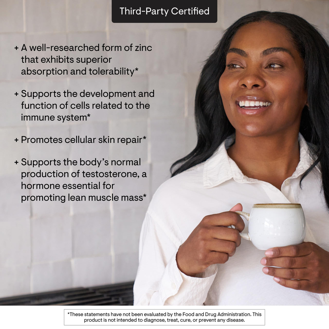 THORNE - Zinc Picolinate 30 mg - Well-Absorbed Zinc Supplement for Growth and Immune Function - Promotes Healthy Skin & Eyes* - Third-Party Certified - Gluten, Dairy & Soy-Free - 60 Capsules