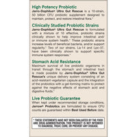 Thumbnail for Jarrow Formulas Jarro-Dophilus Ultra Gut Rescue - 50 Billion CFU Per Serving - Probiotics Restore, Protect & Maintain Intestinal Flora - 60 Servings (Delayed Release)
