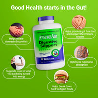 Thumbnail for AbsorbAid Digestive Enzymes 240 vCaps, Proven to Increase Vital Nutrient Absorption by up to 71%