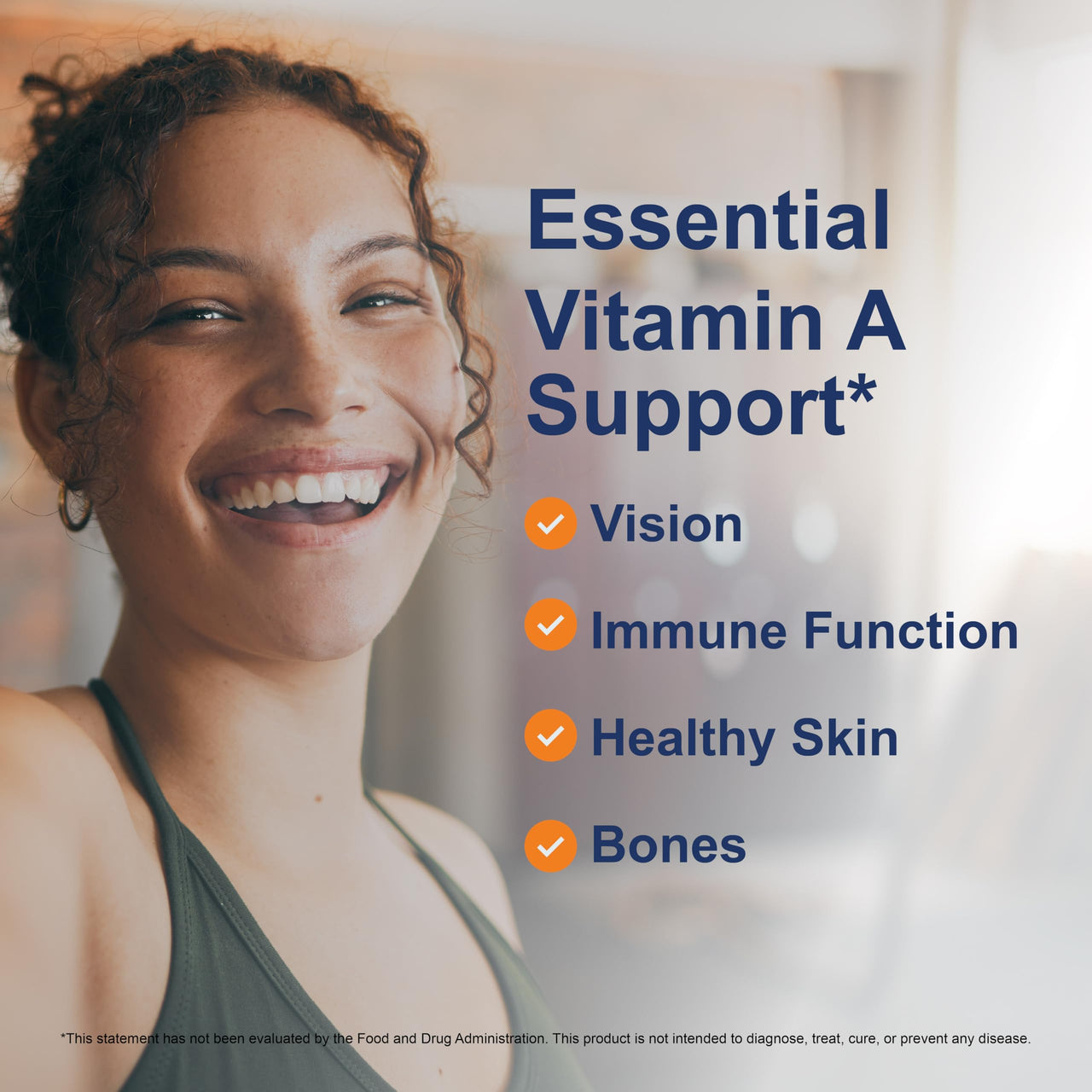 Carlson - Vitamin A, 25000 IU (7500 mcg RAE), Immune Support, Vision Health, Antioxidant, Vitamin A Supplements, 250 Softgels