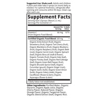 Thumbnail for Garden of Life Organics Vitamin C Spray for Kids and Adults - Cherry Tangerine, Vitamin C Supplement, Antioxidant for Immune Support and Skin Health, 2 fl oz Liquid Drops