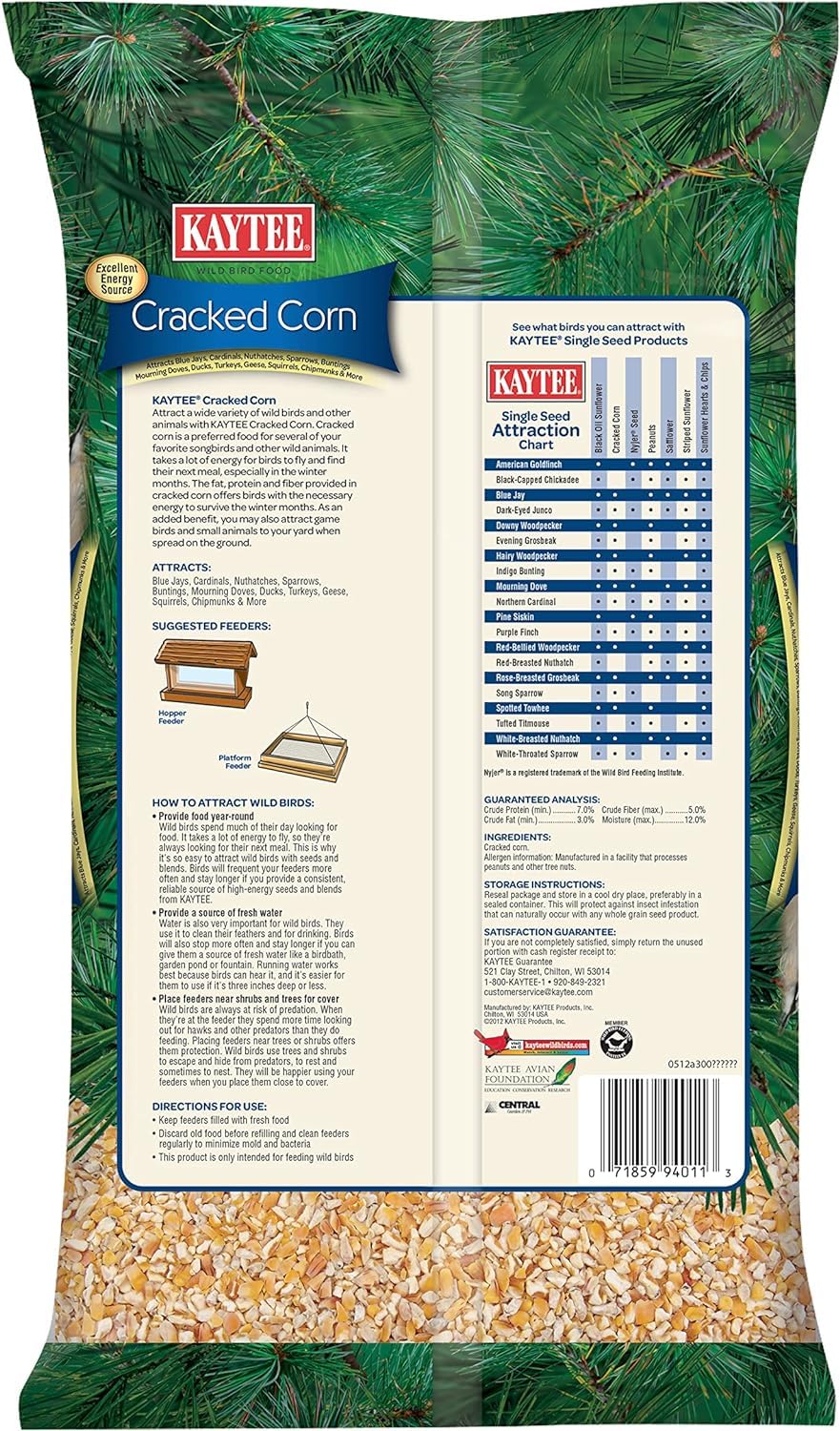Kaytee Cracked Corn 4 Lbs.