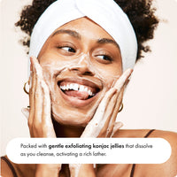Thumbnail for Hero Cosmetics Clear Collective Exfoliating Jelly Cleanser - Gentle Daily Foam Facial Cleanser, Removes Oil and Dead Skin, Fragrance and Paraben Free (5.07 fl oz)