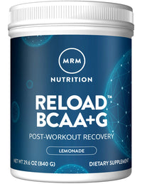 Thumbnail for MRM BCAA+G RELOAD Post-Workout Recovery – Lemon, 840g - 60 Servings Per Container