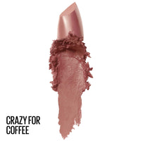 Thumbnail for Maybelline Color Sensational Lipstick, Lip Makeup, Cream Finish, Hydrating Lipstick, Crazy for Coffee, Nude Pink ,1 Count