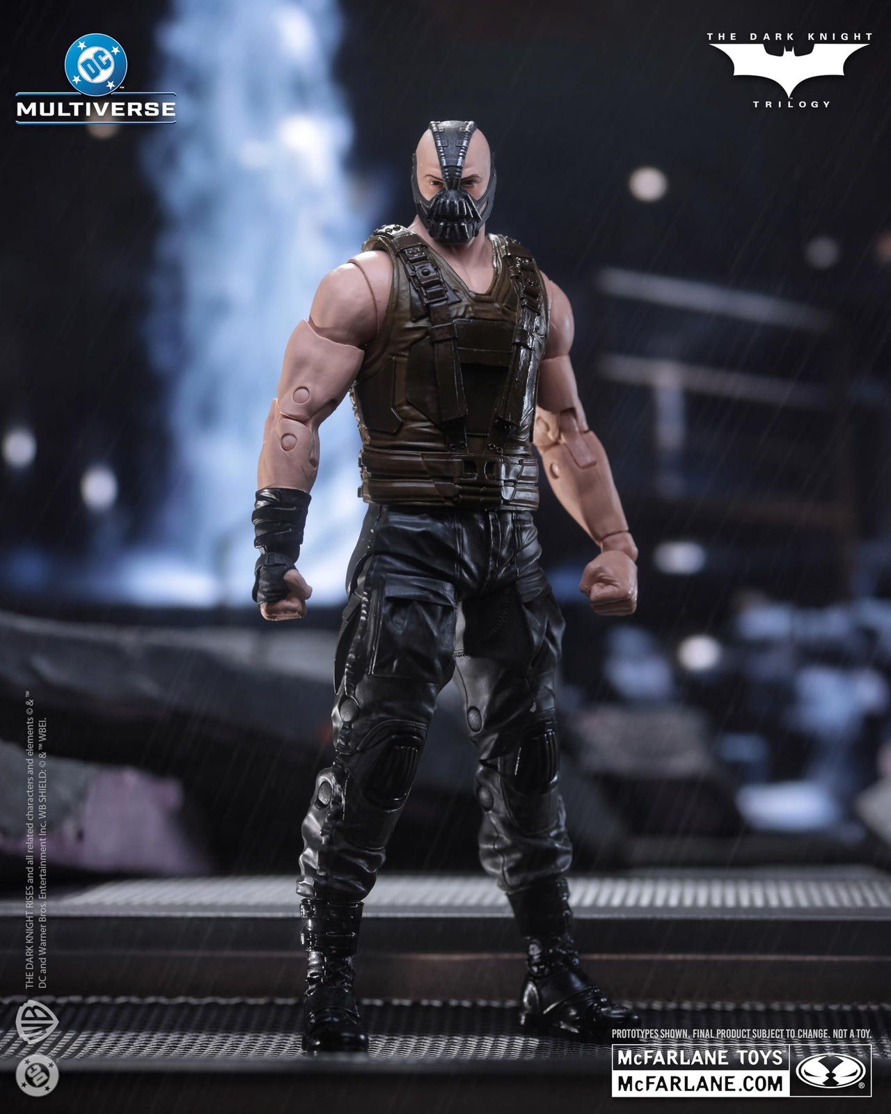 McFarlane Toys- DC Multiverse Bane (The Dark Knight Rises) 7in Action Figure (Deluxe Theatrical Edition)