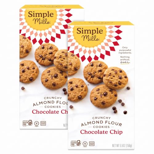 Image 1 of Default Title for the product Simple Mills Almond Flour Chocolate Chip Cookies Pack of 2