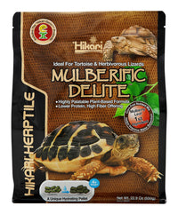 Thumbnail for Hikari Mulberific Delite Tortoise Food & Iguana/Herbivorous Lizard Probiotic Pellets (650g)