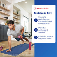 Thumbnail for Pure Encapsulations Metabolic Xtra | Supplement to Support Carbohydrate Metabolism, and Homeostasis* | 90 Capsules