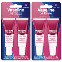 Thumbnail for Vaseline Lip Therapy Rosy Lips Moisturizing Lip Balm - Twin Pack (2-Pack)